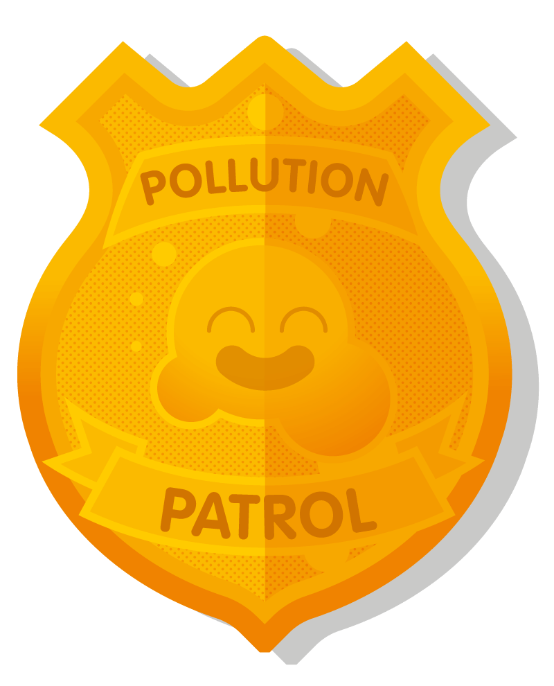 Pollution Patrol Badge